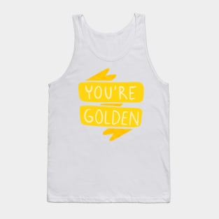 You're Golden Ribbon Tank Top